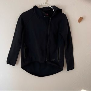 Nike x Anna Kournikova Black workout High low jacket